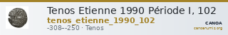 Tenos Etienne 1990 Période I, 102 — CANOA