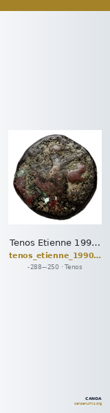 Tenos Etienne 1990 Période I, 104 — CANOA