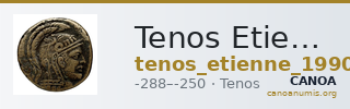 Tenos Etienne 1990 Période I, 106 — CANOA