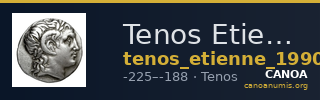 Tenos Etienne 1990 Période II, 202 — CANOA