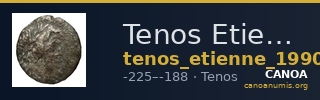 Tenos Etienne 1990 Période II, 205 — CANOA