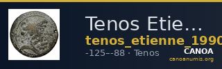 Tenos Etienne 1990 Période II, 208-9 — CANOA