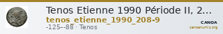 Tenos Etienne 1990 Période II, 208-9 — CANOA