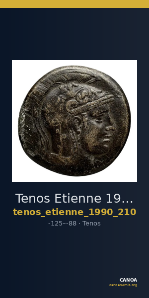 Tenos Etienne 1990 Période II, 210 — CANOA