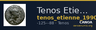 Tenos Etienne 1990 Période II, 211 — CANOA
