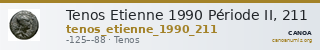 Tenos Etienne 1990 Période II, 211 — CANOA
