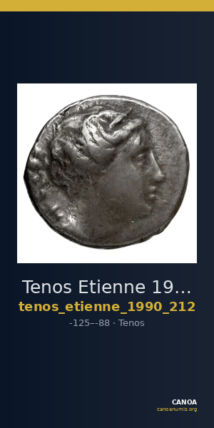 Tenos Etienne 1990 Période II, 212 — CANOA