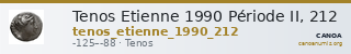 Tenos Etienne 1990 Période II, 212 — CANOA