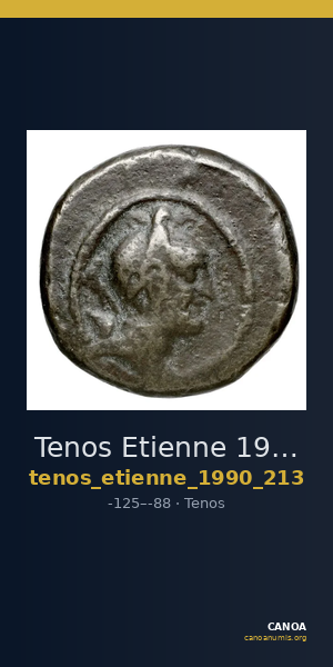 Tenos Etienne 1990 Période II, 213 — CANOA