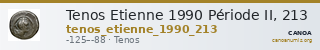 Tenos Etienne 1990 Période II, 213 — CANOA