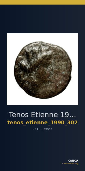 Tenos Etienne 1990 Période III, 302 — CANOA