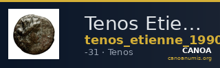 Tenos Etienne 1990 Période III, 302 — CANOA