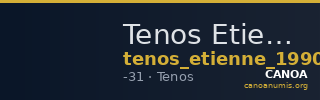 Tenos Etienne 1990 Période III, 303 — CANOA