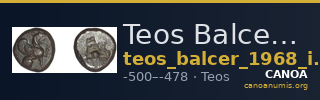 Teos Balcer 1968 Period I, i-xxxii — CANOA