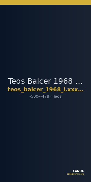Teos Balcer 1968 Period I, xxxiii-xxxiv — CANOA