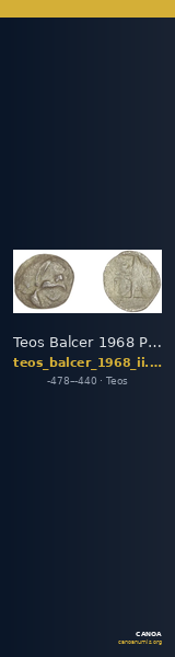 Teos Balcer 1968 Period II, lxxiv-lxxv — CANOA
