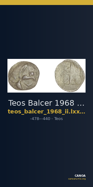 Teos Balcer 1968 Period II, lxxiv-lxxv — CANOA