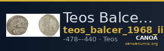 Teos Balcer 1968 Period II, lxxiv-lxxv — CANOA