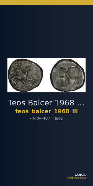 Teos Balcer 1968 Period III — CANOA