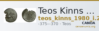 Teos Kinns 1980 Period I.2, AE 3 — CANOA