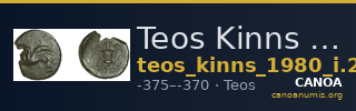 Teos Kinns 1980 Period I.2, AE 3 — CANOA