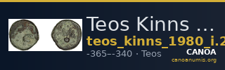Teos Kinns 1980 Period I.2, AE 7 — CANOA