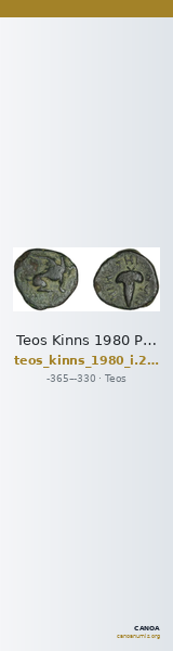 Teos Kinns 1980 Period I.2, AE 8 — CANOA