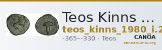 Teos Kinns 1980 Period I.2, AE 8 — CANOA