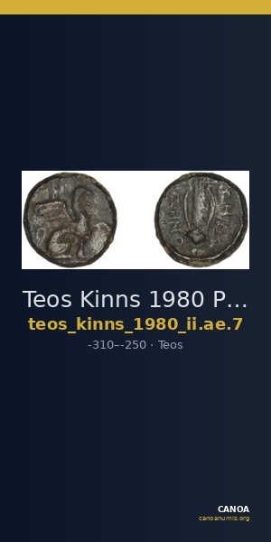 Teos Kinns 1980 Period II, AE 7 — CANOA