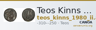 Teos Kinns 1980 Period II, AE 7 — CANOA