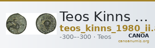 Teos Kinns 1980 Period II, AE 8 — CANOA