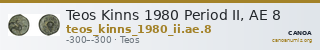 Teos Kinns 1980 Period II, AE 8 — CANOA