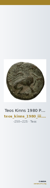 Teos Kinns 1980 Period III, AE 11 — CANOA