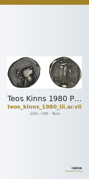 Teos Kinns 1980 Period III, AR VII — CANOA