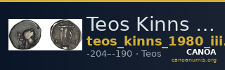 Teos Kinns 1980 Period III, AR VII — CANOA