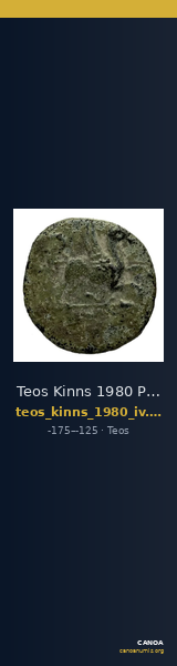 Teos Kinns 1980 Period IV, AE 16 — CANOA