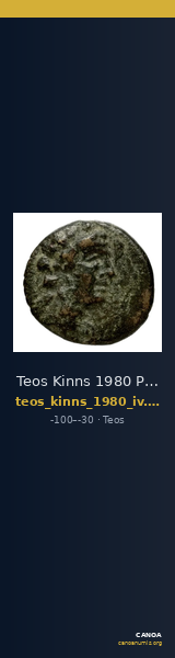 Teos Kinns 1980 Period IV, AE 22 — CANOA