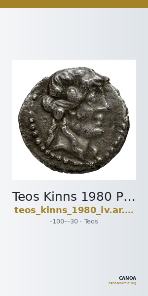 Teos Kinns 1980 Period IV, AR VIII — CANOA