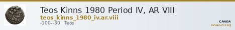 Teos Kinns 1980 Period IV, AR VIII — CANOA