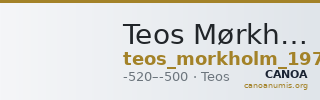 Teos Mørkholm 1971 21-25 — CANOA