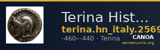Terina Historia Numorum Italy 2569 — CANOA