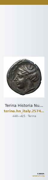 Terina Historia Numorum Italy 2574-2580 — CANOA