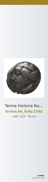 Terina Historia Numorum Italy 2582 — CANOA