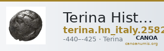 Terina Historia Numorum Italy 2582 — CANOA