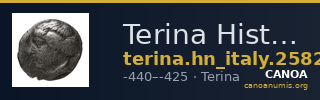Terina Historia Numorum Italy 2582 — CANOA