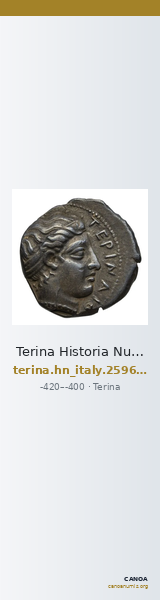 Terina Historia Numorum Italy 2596-2622 — CANOA