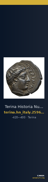 Terina Historia Numorum Italy 2596-2622 — CANOA