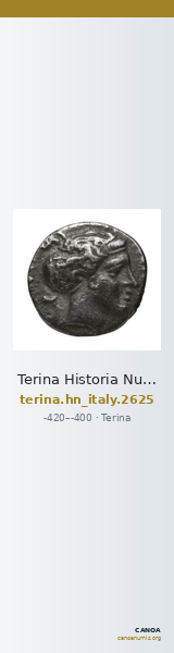 Terina Historia Numorum Italy 2625 — CANOA
