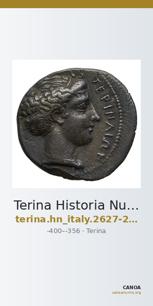 Terina Historia Numorum Italy 2627-2628 — CANOA