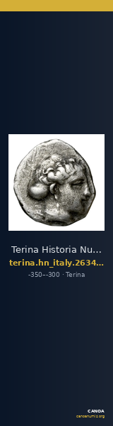 Terina Historia Numorum Italy 2634-2637 — CANOA